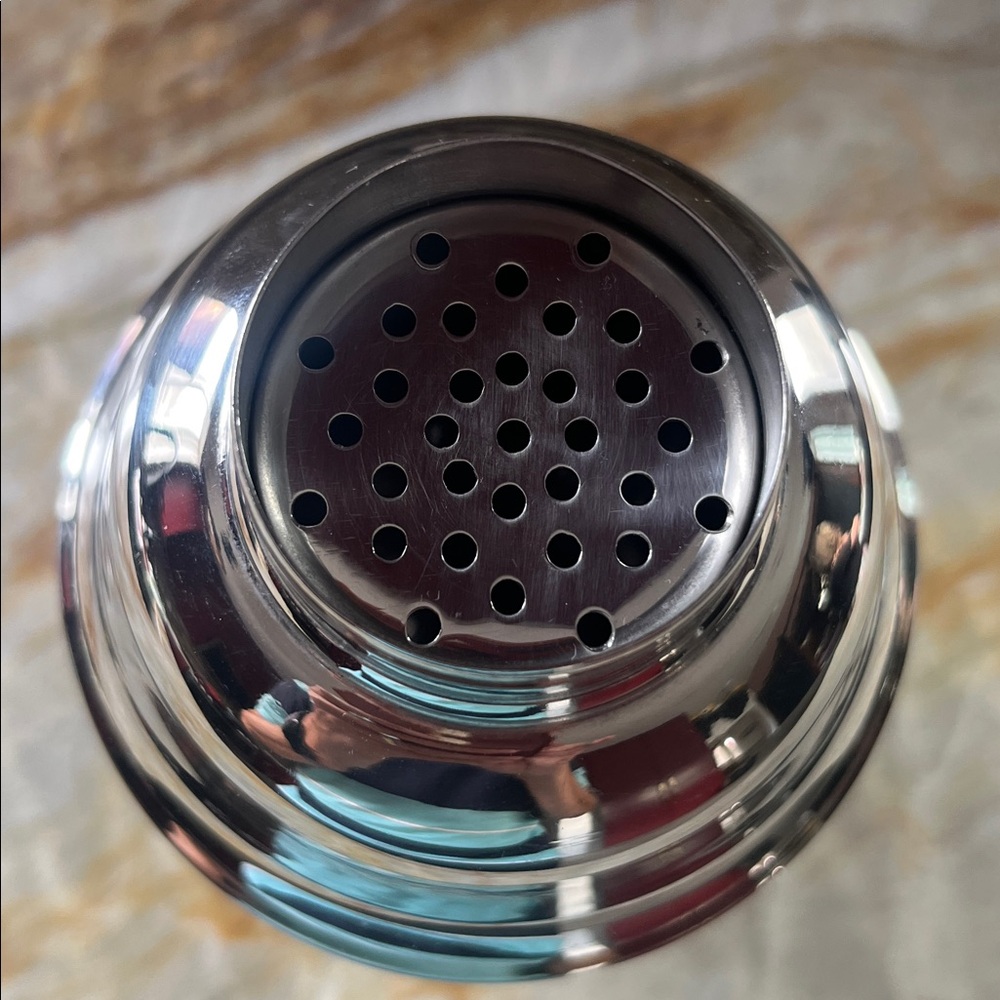 Pottery Barn Dial-a-Drink Cocktail Shaker 15 Recipes Stainless Steel 32 FL OZ - Picture 7 of 9